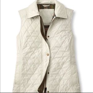 LL Bean Quilted Riding Vest